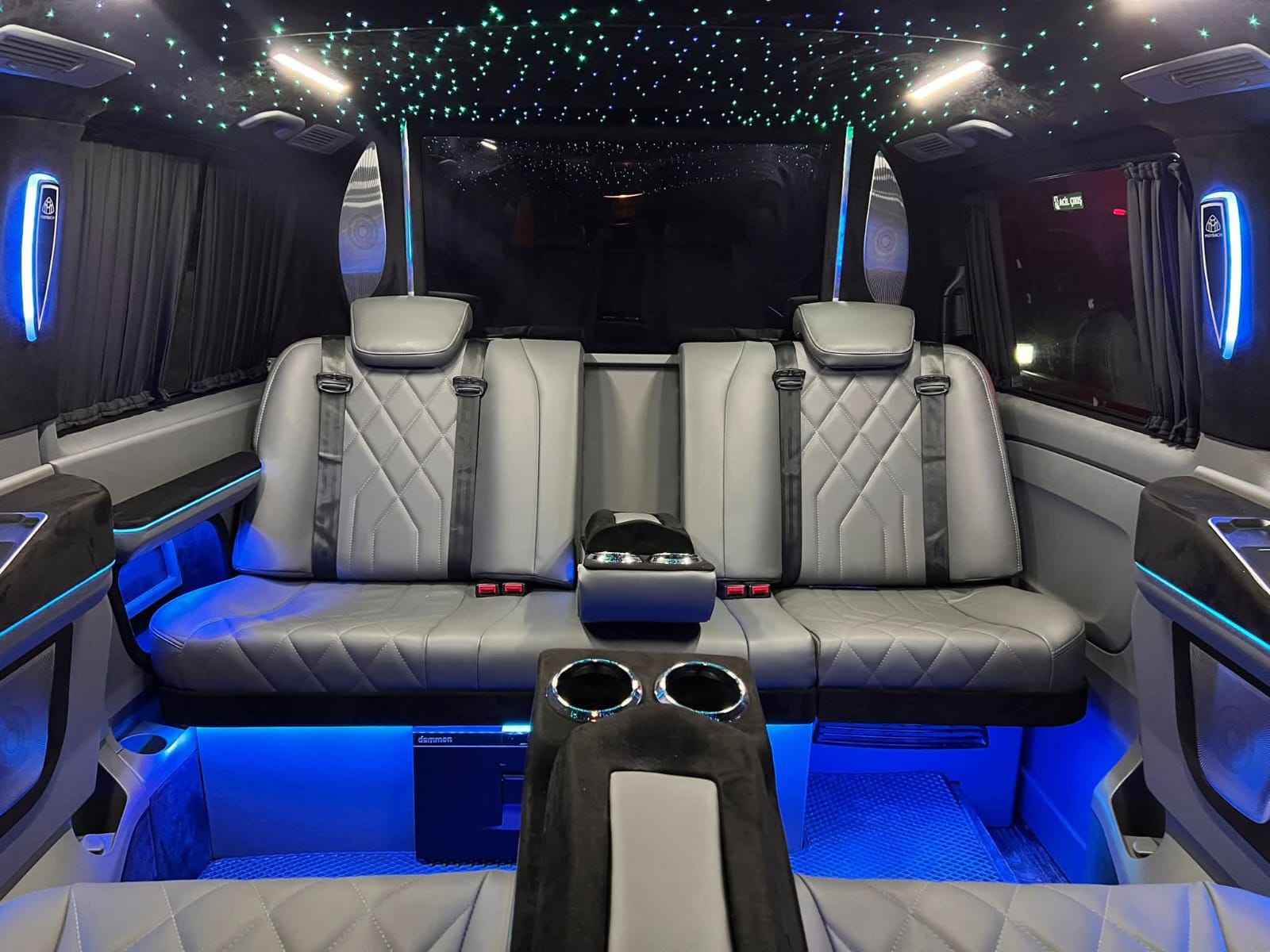 Premium Mercedes Vito interior for VIP transfers